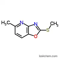 Molecular Structure of 439608-32-9 (5-Methyl-2-(methylthio)[1,3]oxazolo[4,5-b]pyridine)
